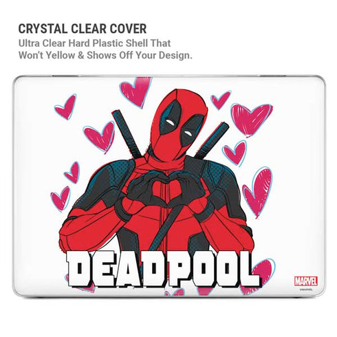 Marvel Deadpool Legacy Deadpool Love MacBook Air 15in (2023-2025) Case plus Skin